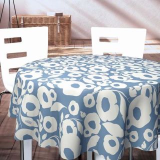 Captain-Cook Wzór-Easy-Washabel-PVCCerataNaWymiar-BlauW-White-cerata