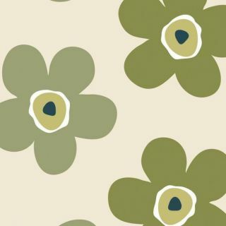 OilCloth-Lola-Small-Big-Flower-Moss-staaltje