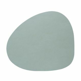 Skinnatur_pebble_leder_belgisch_onderlegger_onderzetter_icy grey