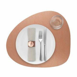 Belgian_plamats_pebble_skinnatur_leder_onderlegger_brons