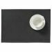 Czarno-leer-placemat-Monaco Surowy